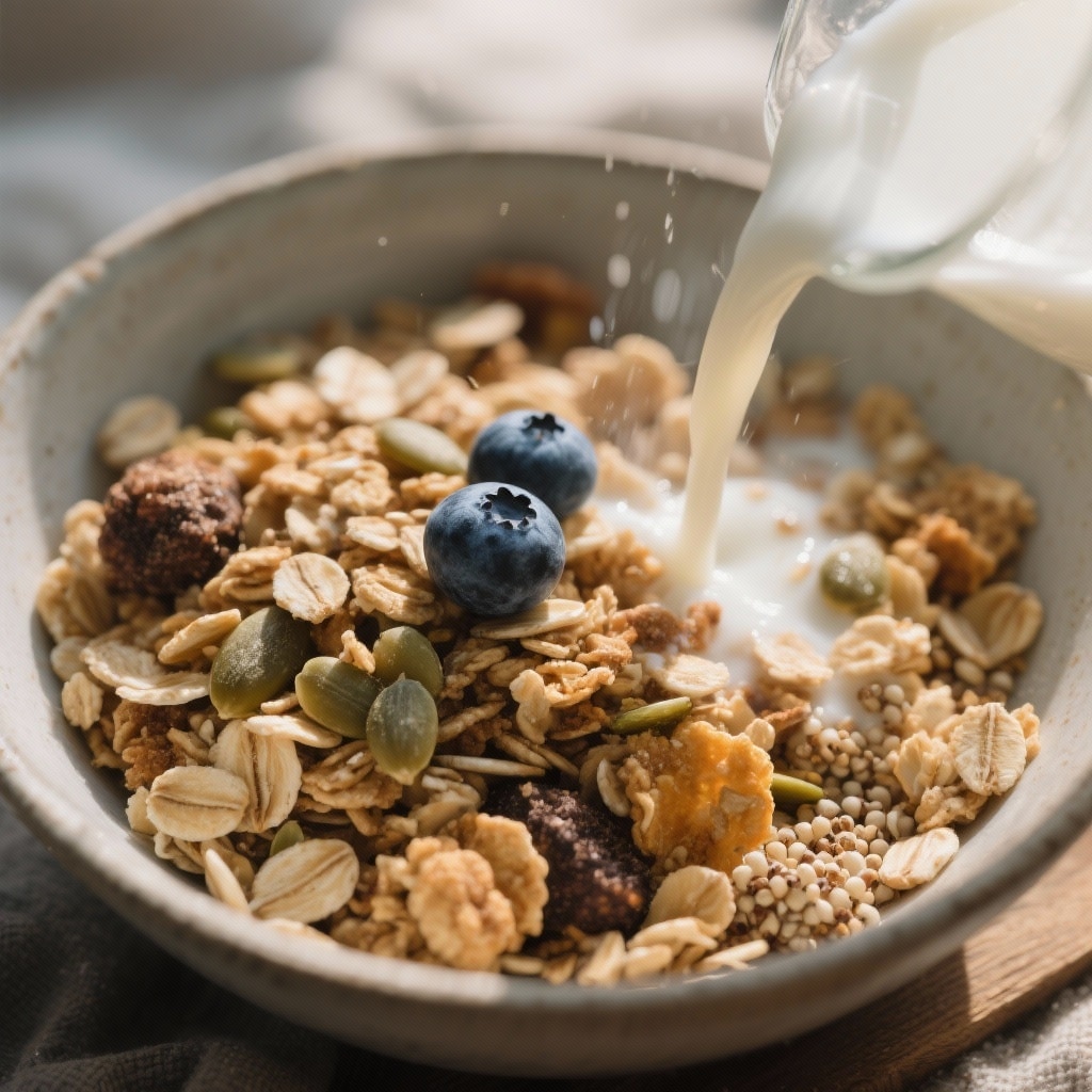 Histaminarmes Frühstück - Rezept 4: Selbstgemachtes "Crunchy" Müsli